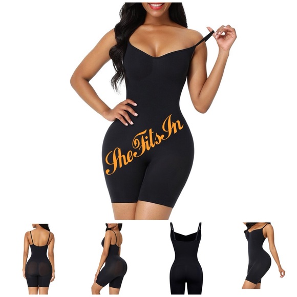 NEW Black & Coffee Color Adjustable Back Straps Bodysuit - Picture 2 of 2